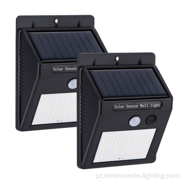 Sensor solar Luz da parede Solar Motion Sensor Light